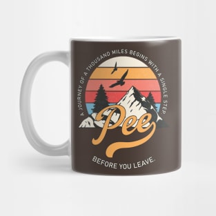 A Journey of A Thousand Miles... Mug